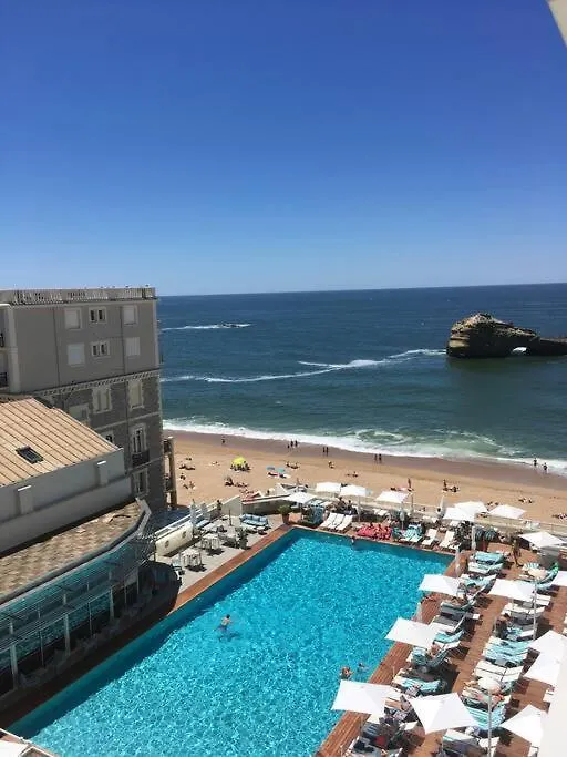Apartment Superbe Studio Miramar Plein Sud, Pieds Dans L'Eau Biarritz France